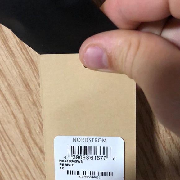 ☘️NWT Halogen Wool Blend Hooded Wrap Coat - Picture 8 of 9